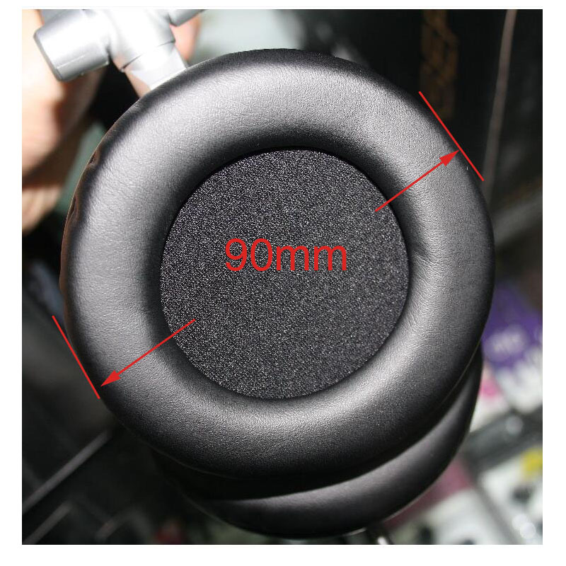 Earphone Foam Tip - 2 шт./пара, 90 мм, кожаные амбушюры