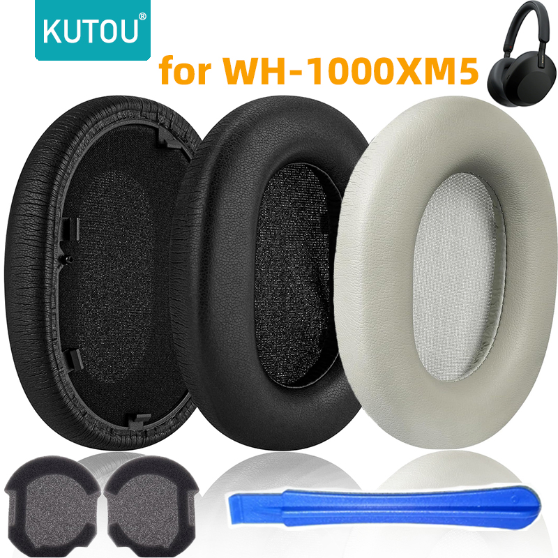 Sony Headphone Wh-1000Xm5 - Сменные амбушюры KUTOU, чехол из пены