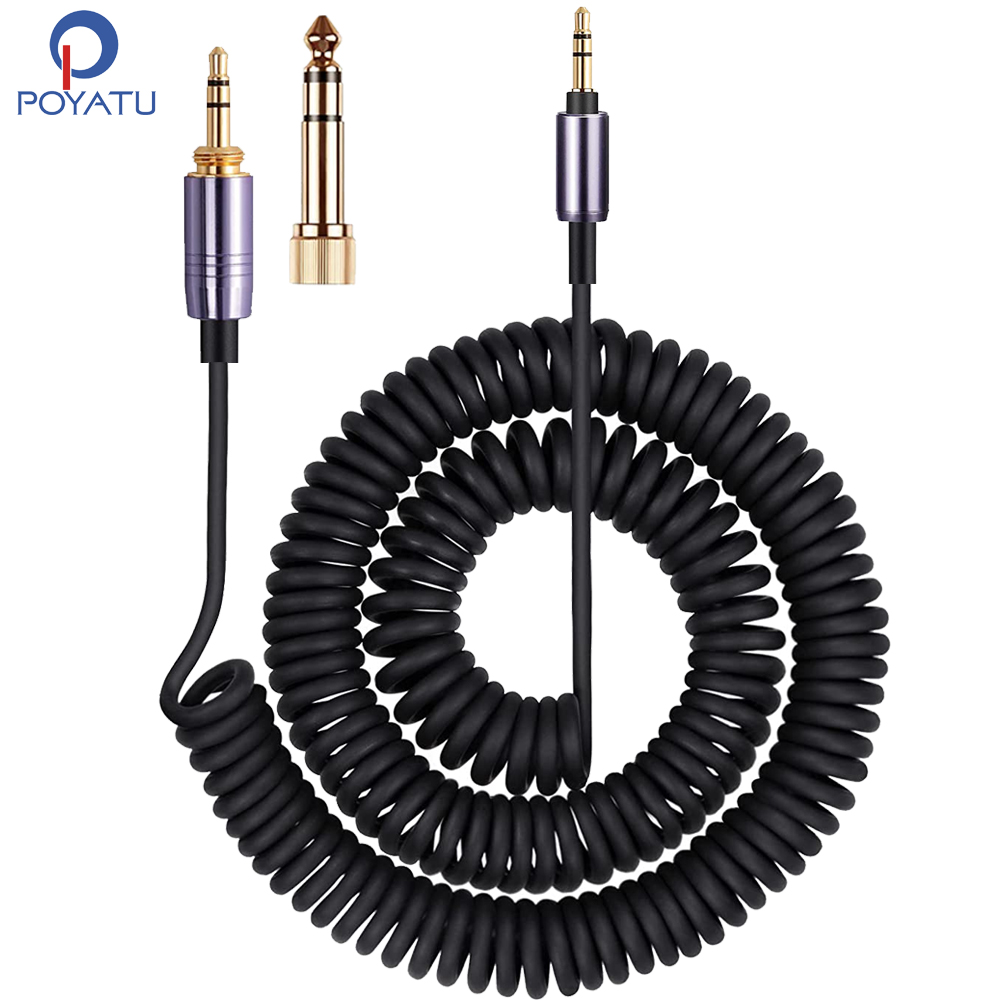 Audio Technica Headphone Ath-Ws660Bt - Пружинный рельефный спиральный кабель Poyatu для