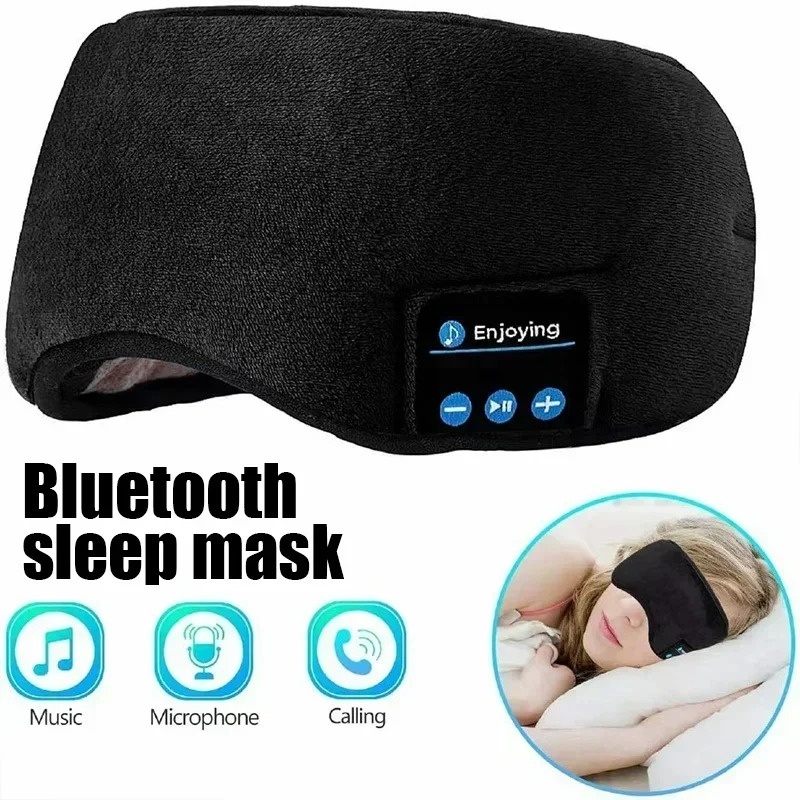 Bluetooth Headset On Ear - 3D-маска для глаз с Bluetooth-наушниками: беспроводная