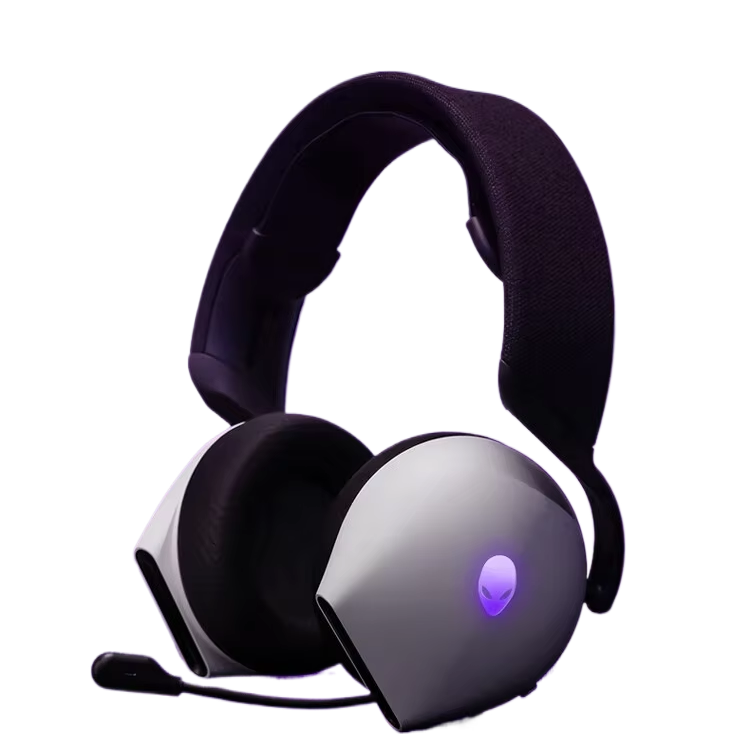 Gaming Headset Rgb - Игровая гарнитура Alienware AW520H черно-белая, проводная,