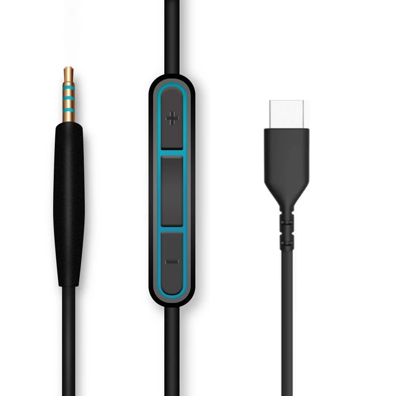 Wired Earphone Mic - Кабель USB C — 2,5 мм