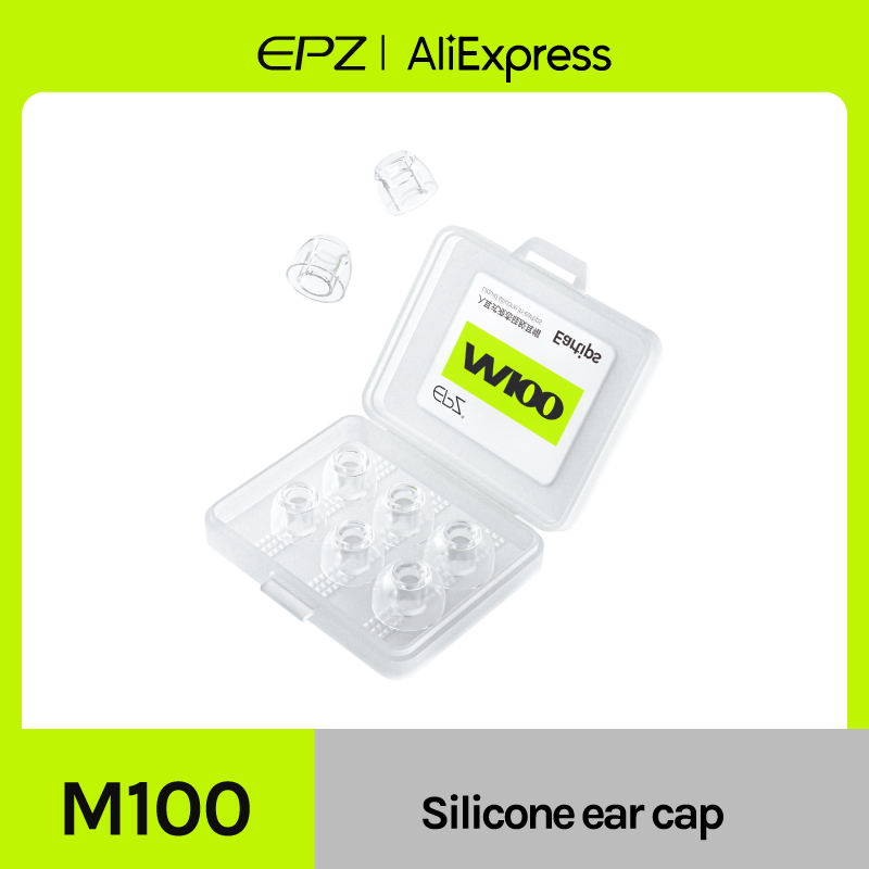 Silicone Ear Tip Replacement - EPZ M100 Наушники S/M/L Универсальные силиконовые