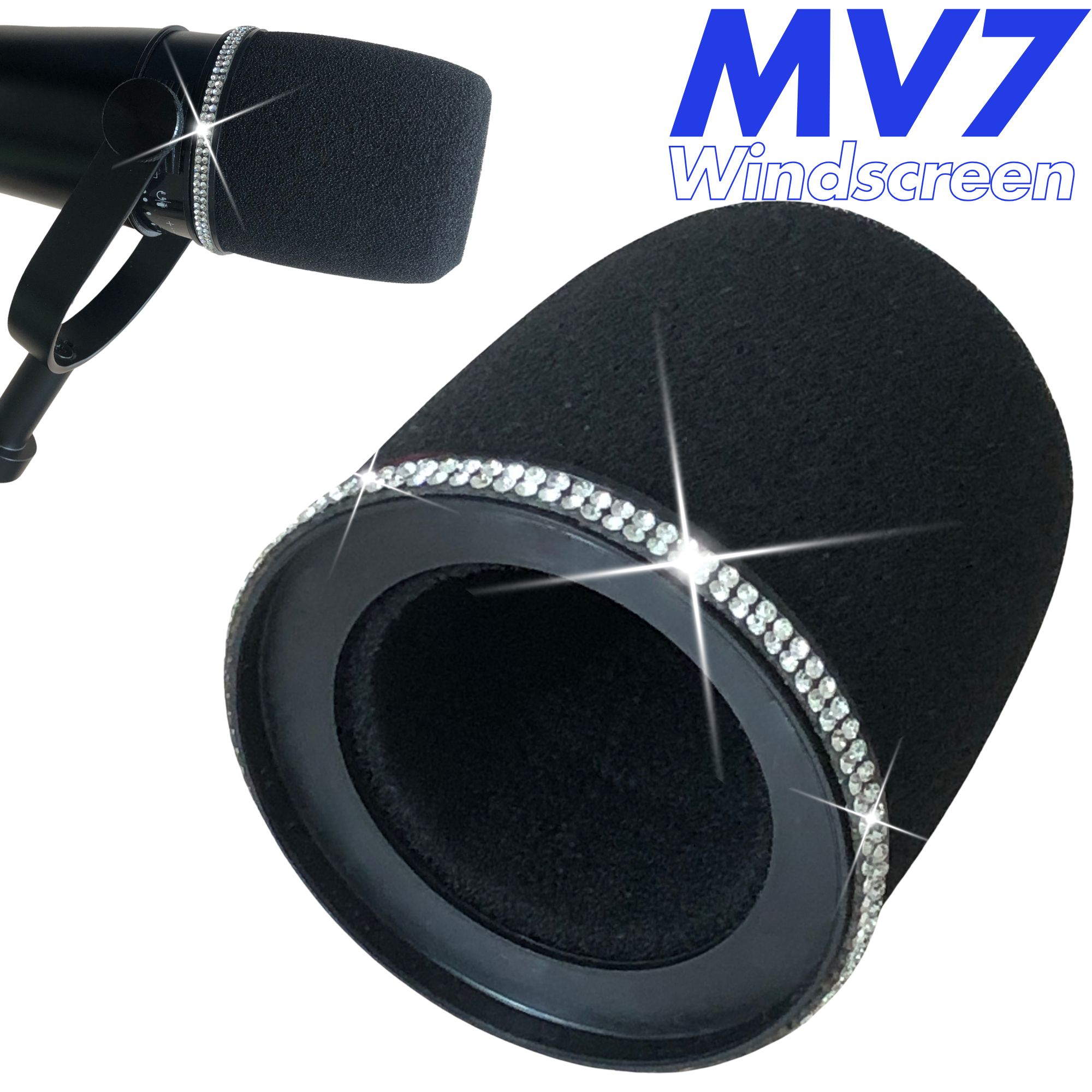 Shure Mic Mv7 - Поп-фильтр Shining MV7 для микрофонов Shure