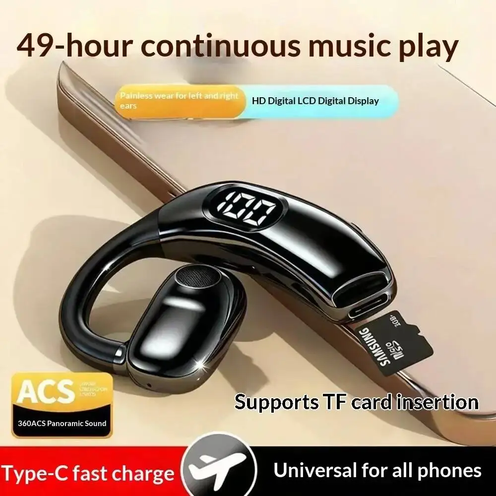 Bluetooth Headset On Ear - Беспроводные Bluetooth-наушники с микрофоном, поддержкой TF-карт,