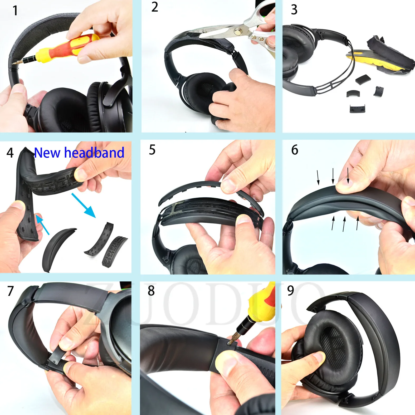 Съемная повязка на голову для  – обзор и цена Bose Headphone Qc45