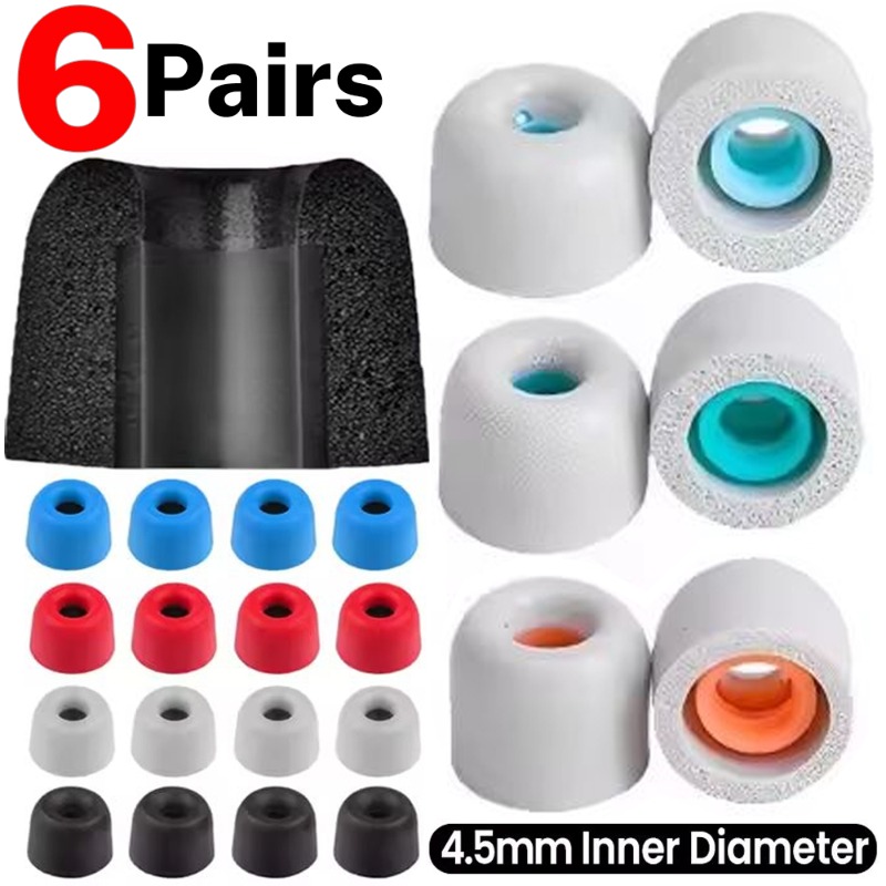 6/1 пары мягких наушников из п – обзор и цена Earphone Foam Tip