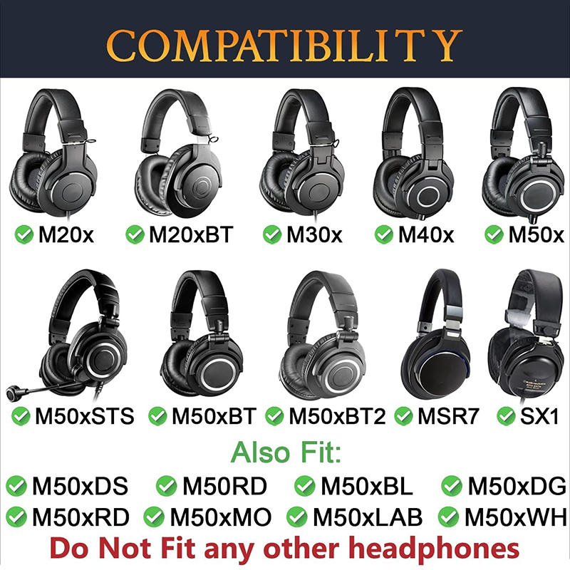 Сменные амбушюры для наушников – обзор и цена Audio Technica Headphone Ath-M20X