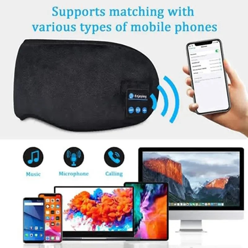 3D-маска для глаз с Bluetooth- – обзор и цена Bluetooth Headset On Ear