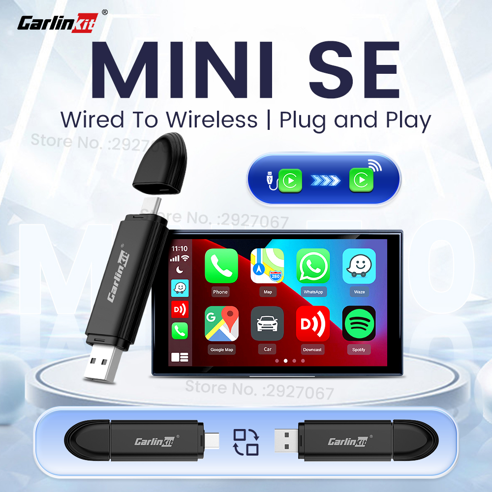 CarlinKit MINI 5.0 Pro Беспров – обзор и цена Bluetooth Adapter Receiver