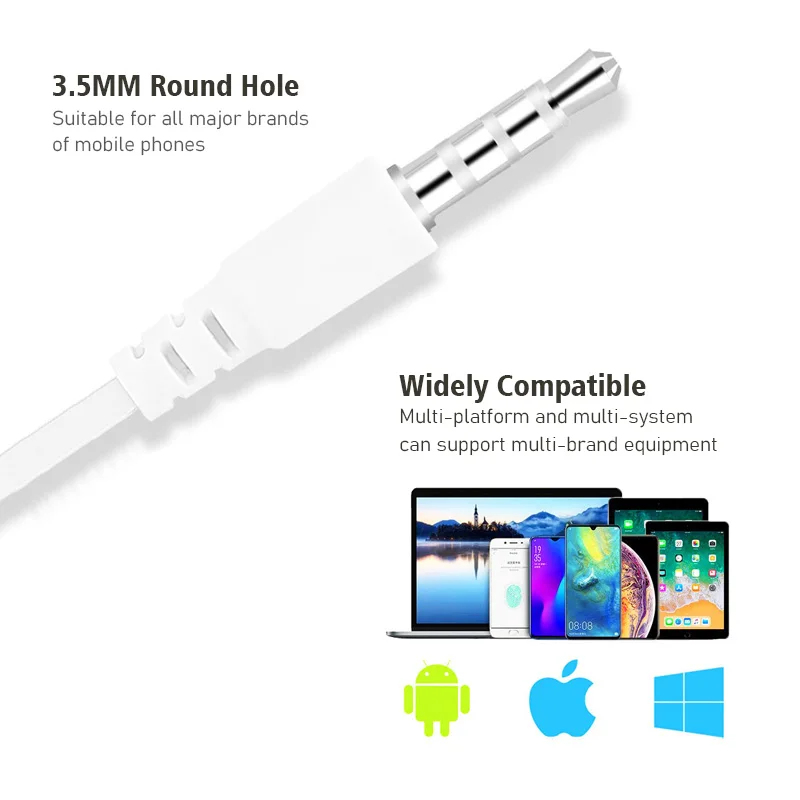 1/2/3/4 шт. универсальные стер – обзор и цена Wired Earphone Mic