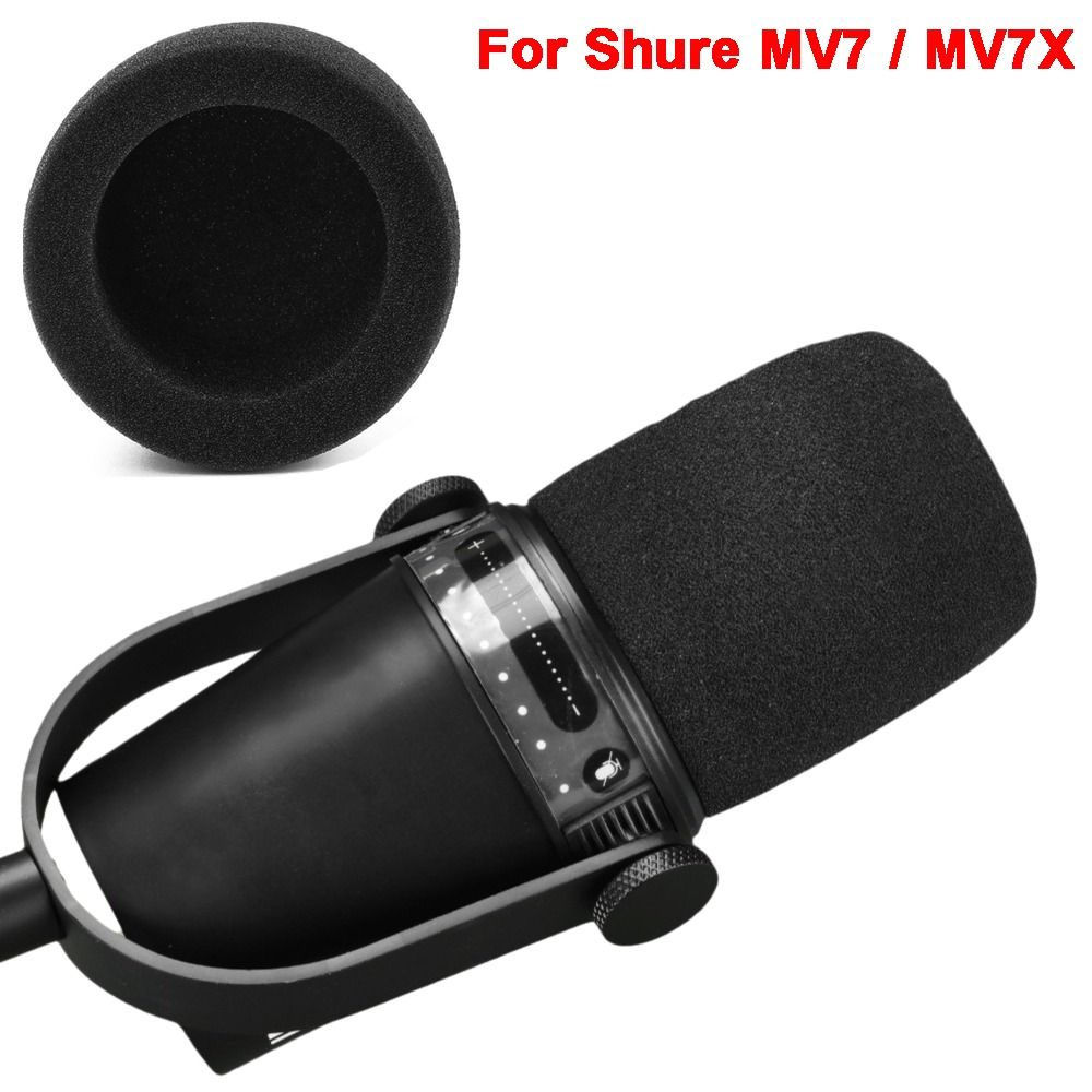 Сменная ветрозащитная насадка  – обзор и цена Shure Mic Mv7