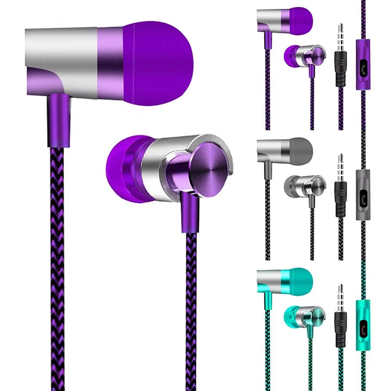 9D стерео проводные наушники б – обзор и цена Wired Earphone Mic