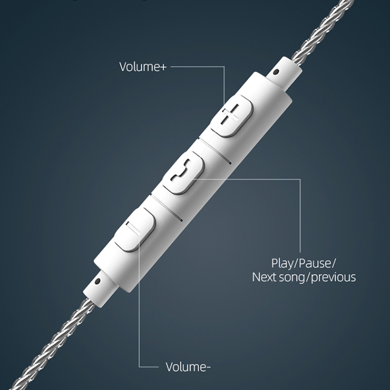 Новый 7.1 HIFI посеребренный м – обзор и цена Wired Earphone Mic
